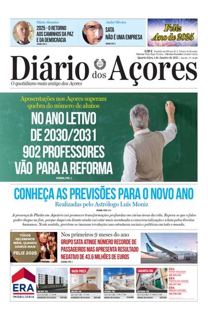Diário dos Açores – 1/01/2025