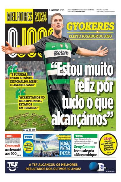 O Jogo – 1/01/2025