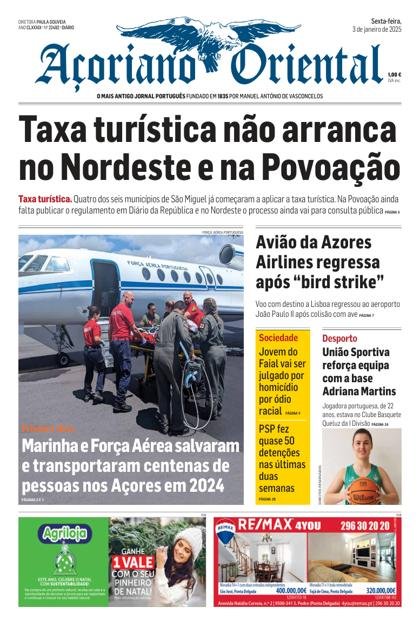 Açoriano Oriental – 3/01/2025