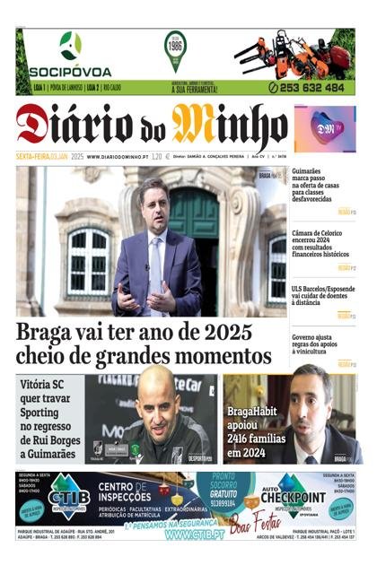 Diário do Minho – 3/01/2025