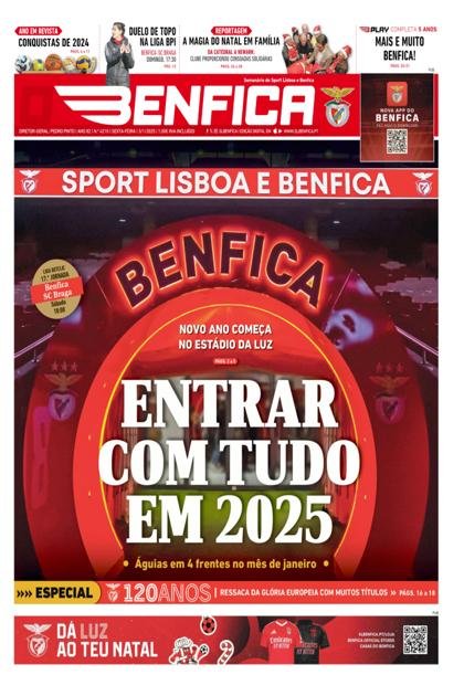 O Benfica – 3/01/2025