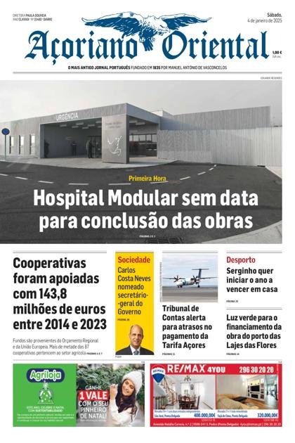 Açoriano Oriental – 4/01/2025