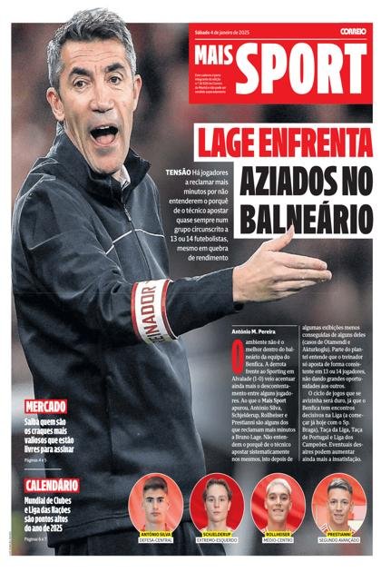 Correio da Manhã Mais Sport – 4/01/2025