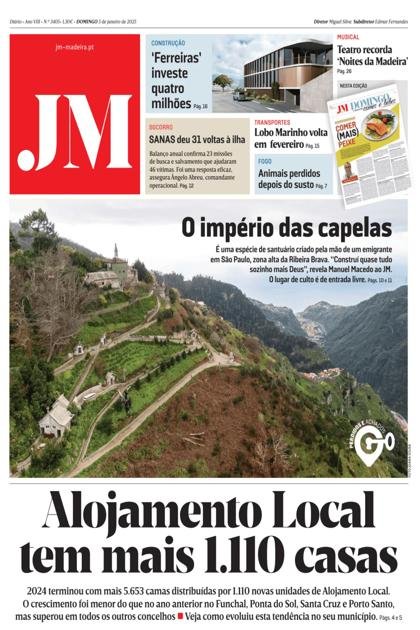 Jornal da Madeira – 5/01/2025
