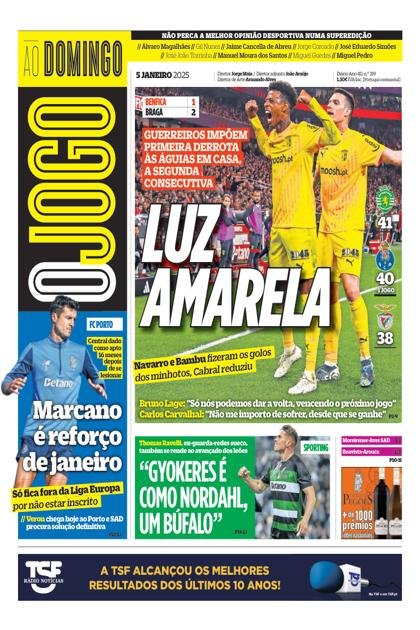 O Jogo – 5/01/2025