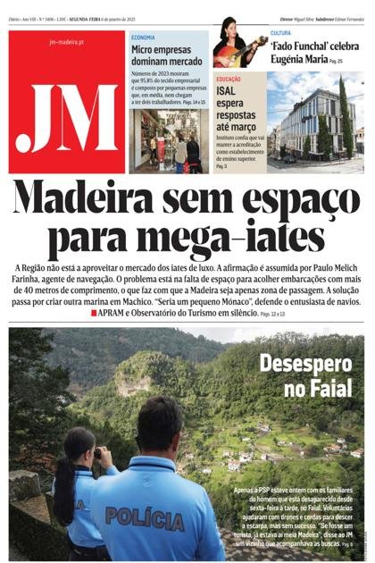 Jornal da Madeira – 6/01/2025