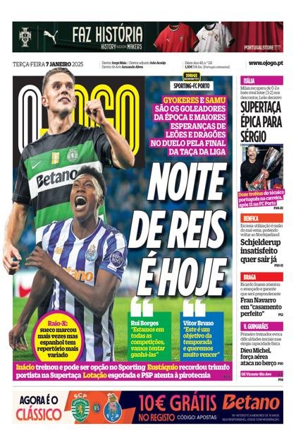 O Jogo – 7/01/2025