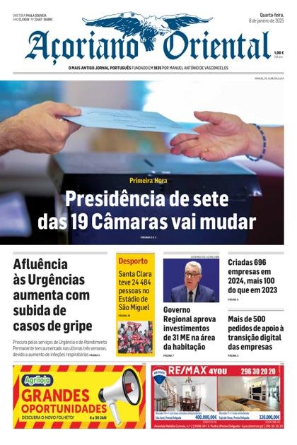 Açoriano Oriental – 8/01/2025
