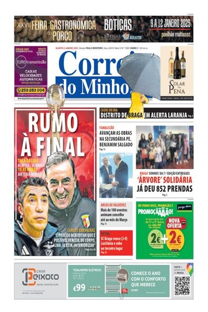 Correio do Minho – 8/01/2025