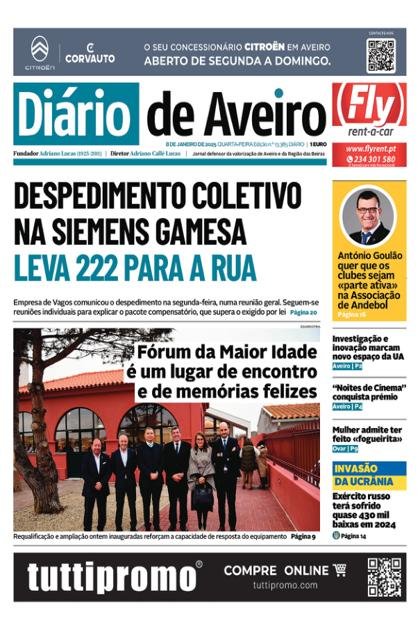 Diário de Aveiro – 8/01/2025