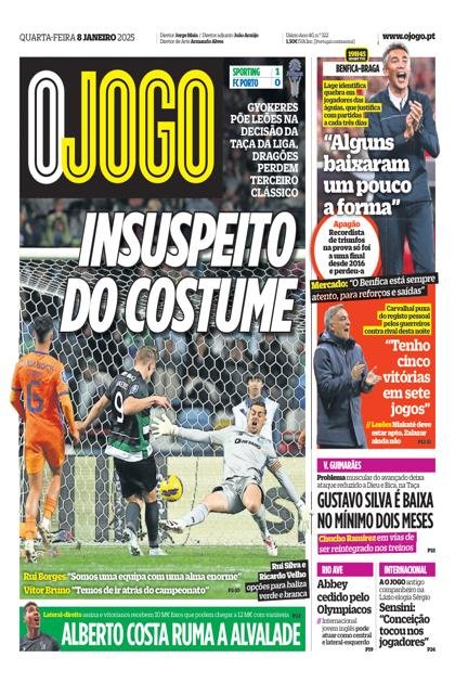 O Jogo – 8/01/2025