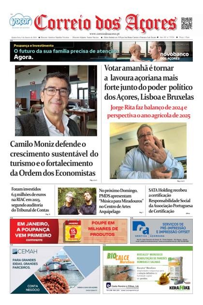 Correio dos Açores – 9/01/2025