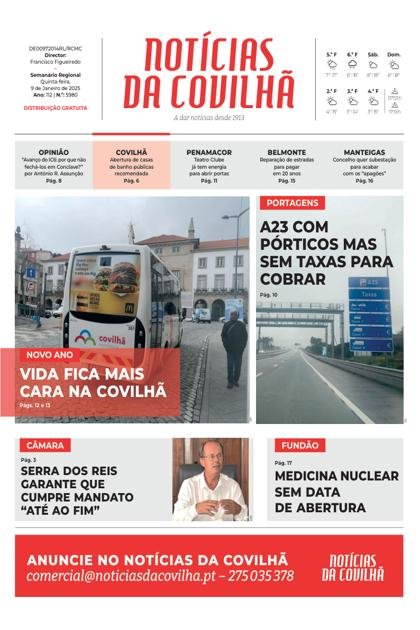 Notícias da Covilhã – 9/01/2025