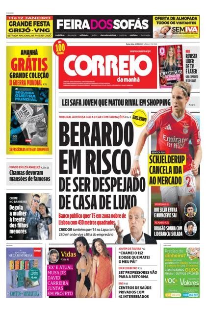 Correio da Manhã – 10/01/2025