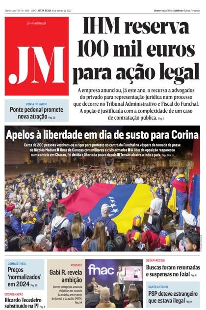 Jornal da Madeira – 10/01/2025