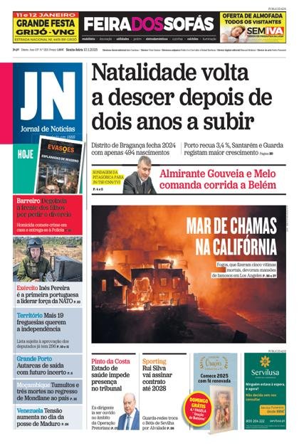 Jornal de Notícias – 10/01/2025