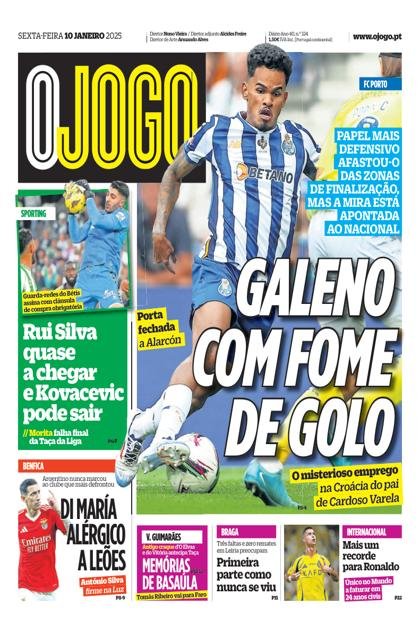 O Jogo – 10/01/2025