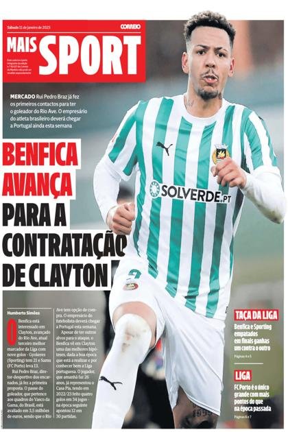 Correio da Manhã Mais Sport – 11/01/2025