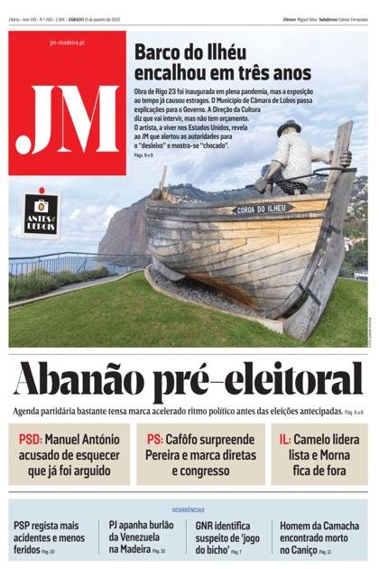 Jornal da Madeira – 11/01/2025