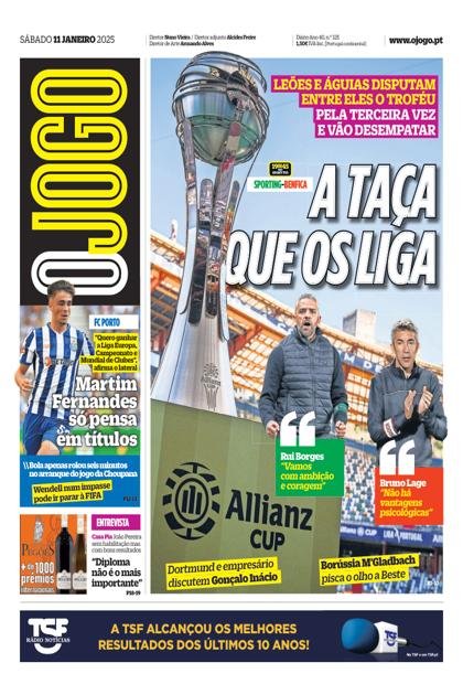O Jogo – 11/01/2025