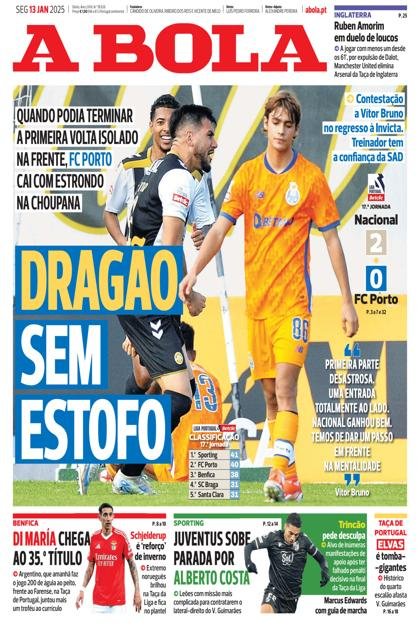 A Bola – 13/01/2025