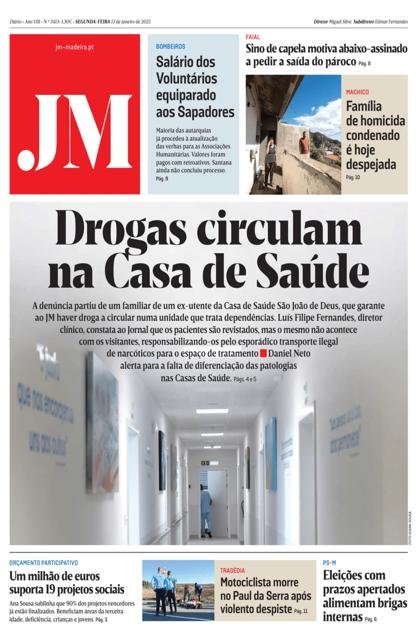 Jornal da Madeira – 13/01/2025