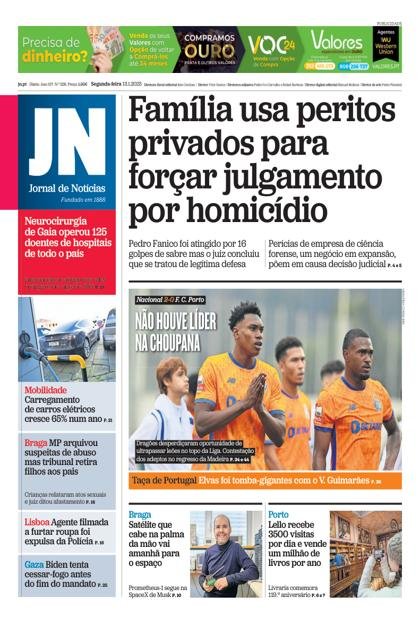 Jornal de Notícias – 13/01/2025