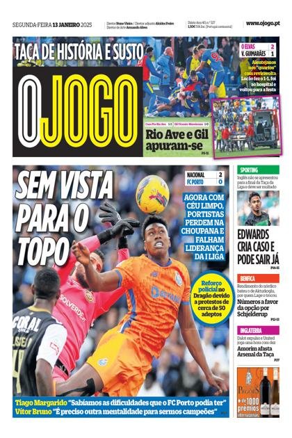 O Jogo – 13/01/2025