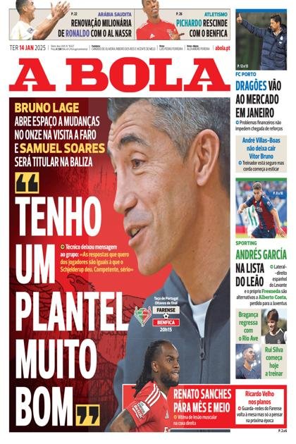 A Bola – 14/01/2025