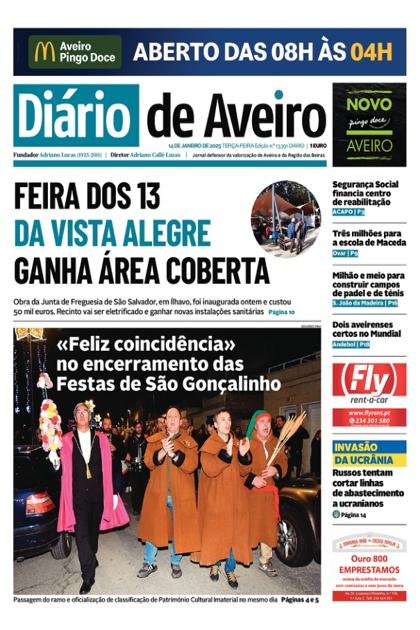 Diário de Aveiro – 14/01/2025