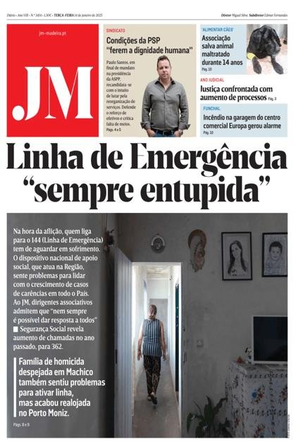 Jornal da Madeira – 14/01/2025