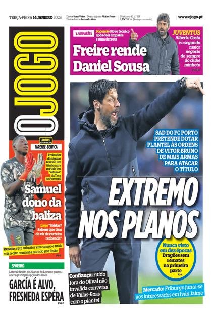 O Jogo – 14/01/2025