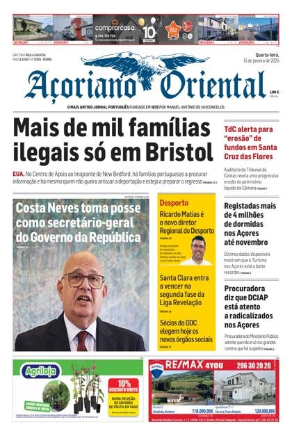 Açoriano Oriental – 15/01/2025