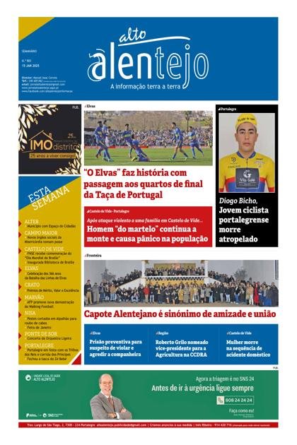 Alto Alentejo – 15/01/2025