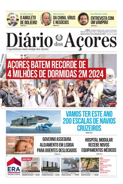 Diário dos Açores – 15/01/2025
