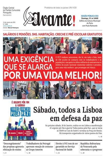 Avante! – 16/01/2025