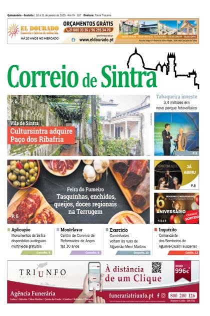 Correio de Sintra – 16/01/2025