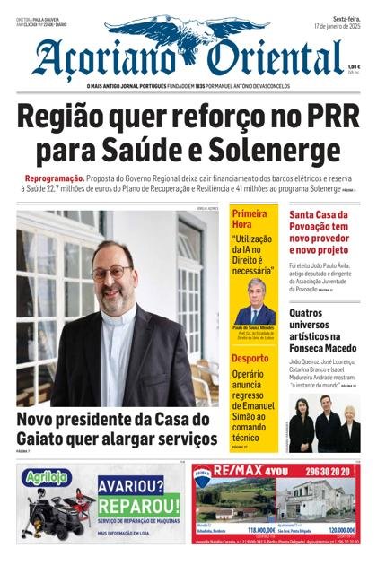 Açoriano Oriental – 17/01/2025