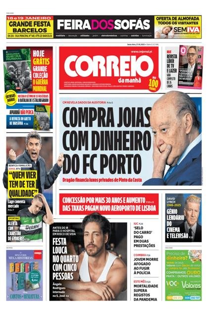 Correio da Manhã – 17/01/2025