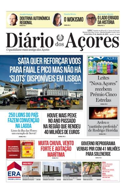 Diário dos Açores – 17/01/2025