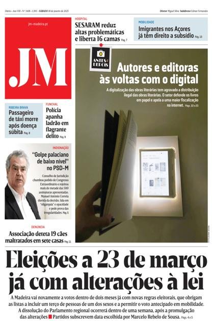 Jornal da Madeira – 18/01/2025