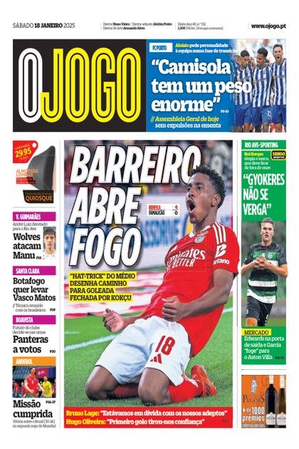 O Jogo – 18/01/2025