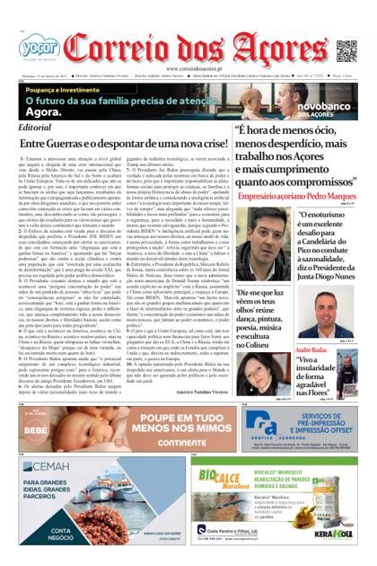 Correio dos Açores – 19/01/2025