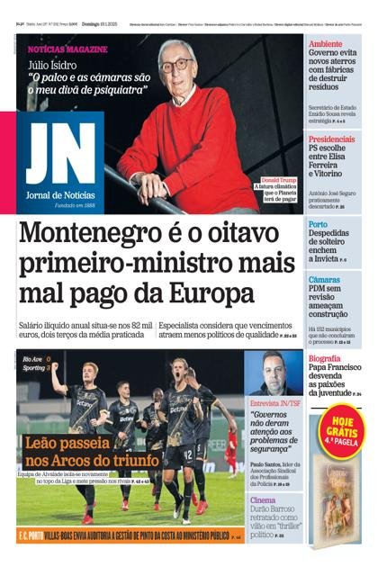 Jornal de Notícias – 19/01/2025