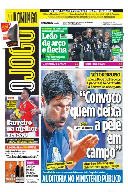 O Jogo – 19/01/2025