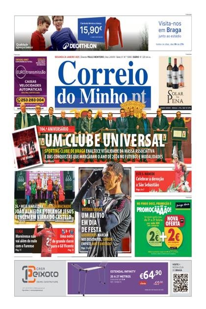 Correio do Minho – 20/01/2025