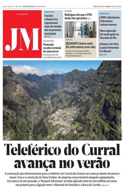 Jornal da Madeira – 20/01/2025