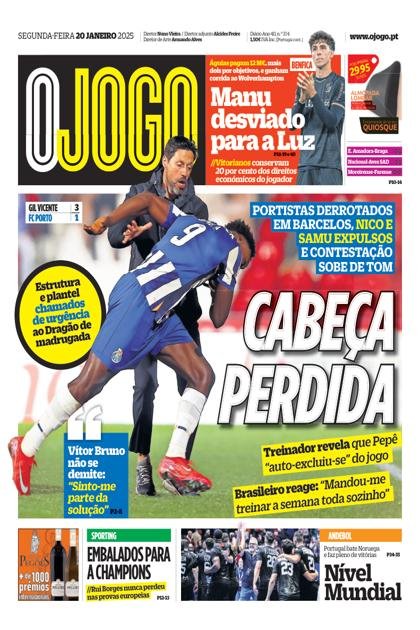 O Jogo – 20/01/2025