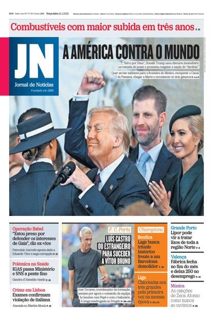 Jornal de Notícias – 21/01/2025