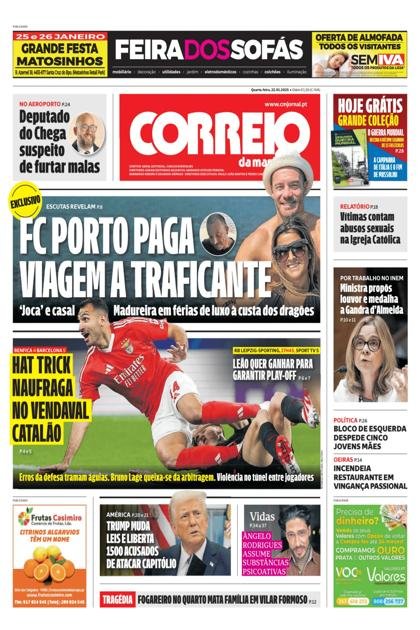 Correio da Manhã – 22/01/2025